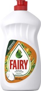 Засіб для миття посуду FAIRY Апельсин та Лимонник 500мл фото