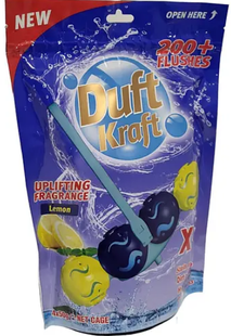 Туалетний блок для унітазу Duft Kraft Pine 4х50 г фото
