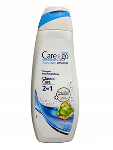 Шампунь CARE&GO 2in1 от перхоти, для всех типов волос 380мл фото