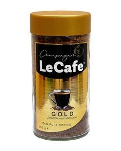 Кофе растворимый Compagnic Le Cafe Gold 200 г фото