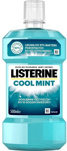 Ополаскиватель для полости рта Listerine Cool Mint 500 мл фото