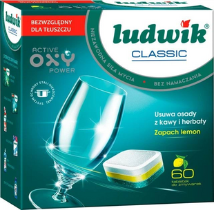 Средство для посудомоечных машин Ludwik Classic таблетки 60 шт. фото