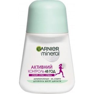 Дезодорант женский Garnier шариковый Активный контроль 48год 50 мл фото