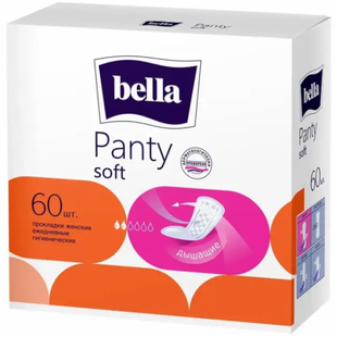 Ежедневные гигиенические прокладки Bella Panty Soft 50+10 шт фото