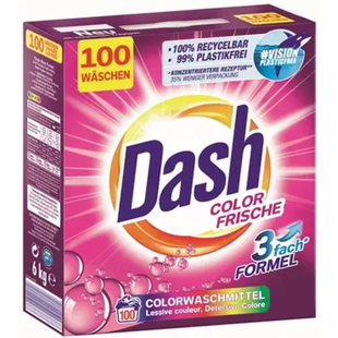 Порошок для стирки Dash Color Frische, 6 кг 100 стирок фото