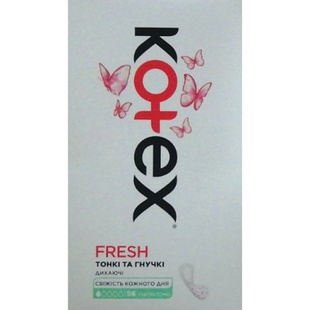 Щоденні гігієнічні прокладки Kotex Ultraslim, 56 шт фото