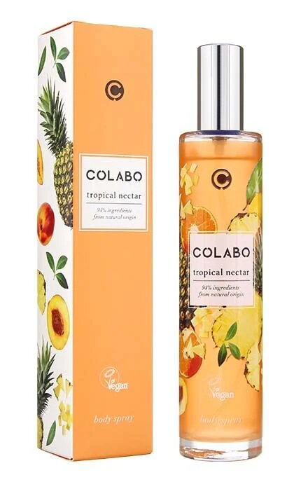 Парфумований спрей для тіла Colabo Tropical nectar 50мл фото