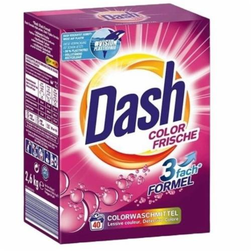 Стиральный порошок Dash Color Frische 40 стирок 2,6 кг. фото