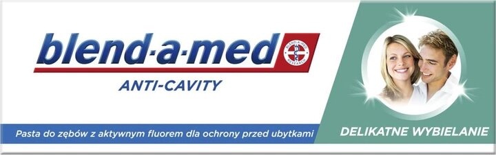 Зубная паста Blend-a-med Анти-кариес Деликатное отбеливание 75 мл фото