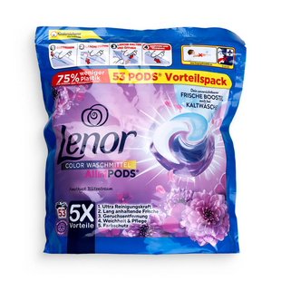 Капсулы для стирки Lenor All in 1 Pods Color Amethyst, 53 стирки фото