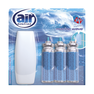 Освіжувач повітря AIR menline Marine wave 3*15мл фото