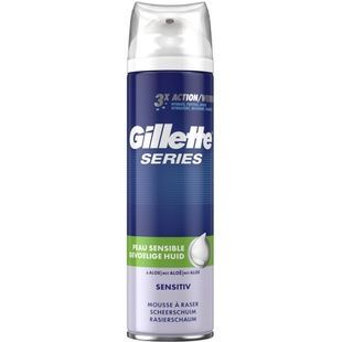 Пена для бритья Gillette Series Sensitive Skin Для чувствительной кожи, 250 мл фото