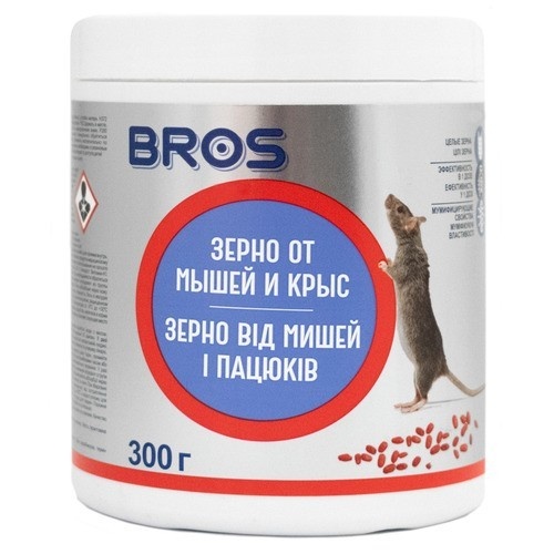 Зерно от грызунов BROS 300 г фото