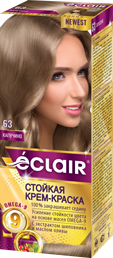 Крем-фарба для волосся ECLAIR Omega-9 №6,3 Капучіно фото