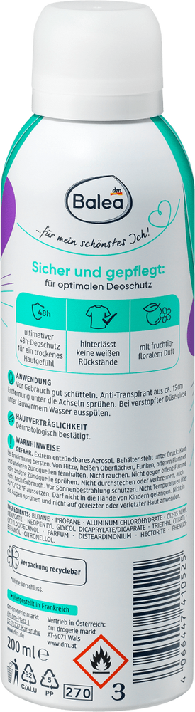Дезодорант-антиперспірант жіночий Balea 5in1 Protection 200мл фото