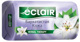Мыло туалетное ECLAIR бархатная кожа 140г фото