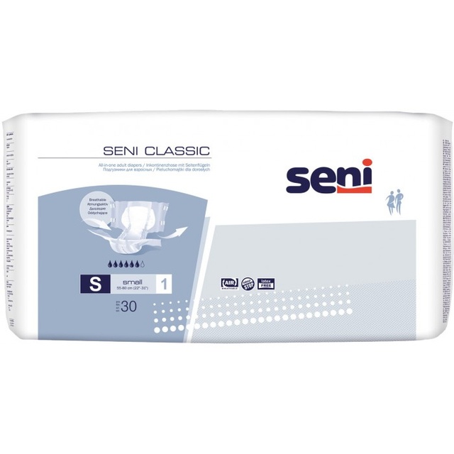 Підгузки для дорослих Seni Classic small S, 30 шт фото