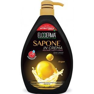 Жидкое антибактериальное крем-мыло Eloderma Argan дозатор 1000 мл фото