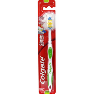 Зубна щітка Colgate Classic Deep Clean Medium 1шт фото