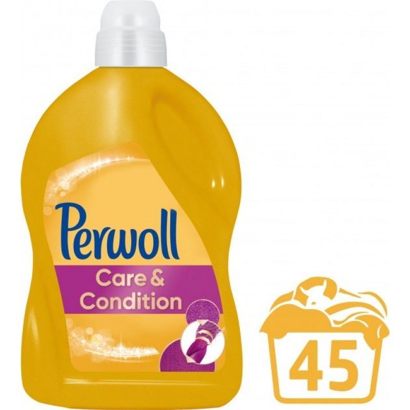 Гель для стирки Perwoll Care & Condition 2.7 л фото