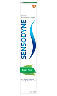 Зубна паста Sensodyne Фтор Свіжа м'ята, 75 мл фото