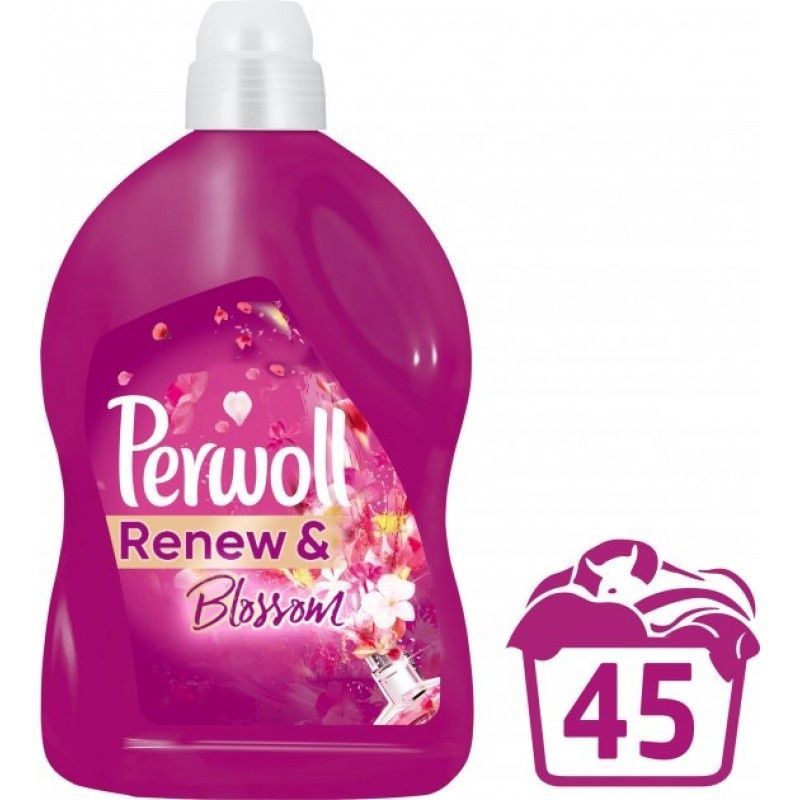 Гель для стирки Perwoll Renew & Blossom 2.7 л фото