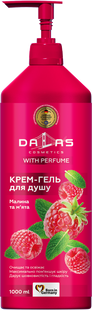 Крем-гель для душу Dalas Малина та м'ята 1000г фото