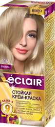 Крем-фарба для волосся ECLAIR Omega-9 №7,06 Мушля фото