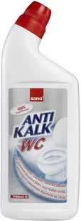 Засіб для миття унітазу Sano Anti Kalk WC 750 мл фото