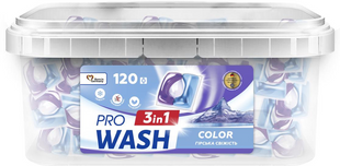Капсули для прання Pro Wash капсули Гірська свіжість 120 шт фото
