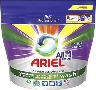 Капсули для прання Ariel Professional original color для кольорової білизни, 80 шт фото