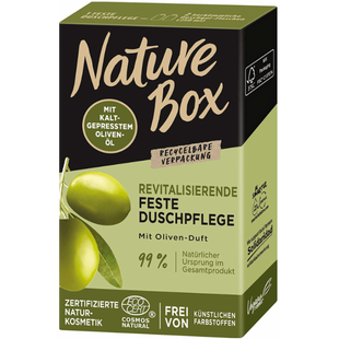 Твердий гель для душу Nature Box Olive 100 г фото