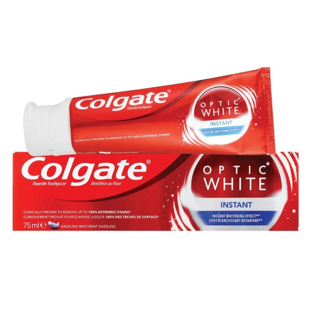 Зубна паста Colgate Optic White Instant 75 мл фото