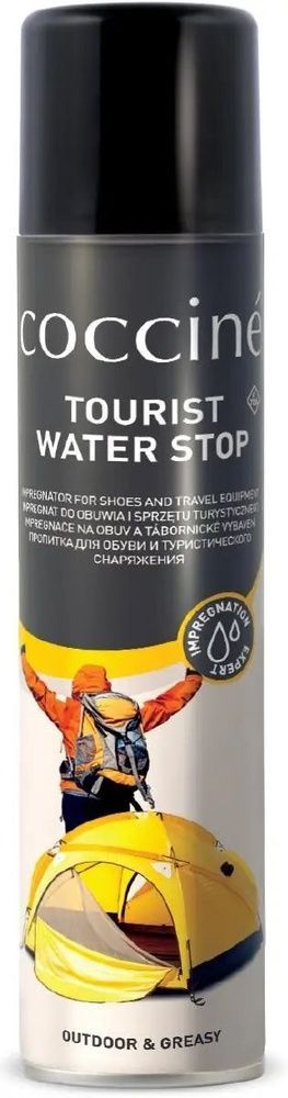 Захисний водовідштовхуючий аерозоль Coccine TOURIST WATER STOP 400мл фото