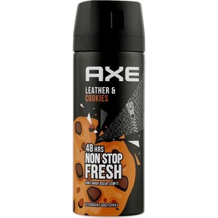 Дезодорант-спрей для мужчин AXE Leather & Cookies 150 мл фото