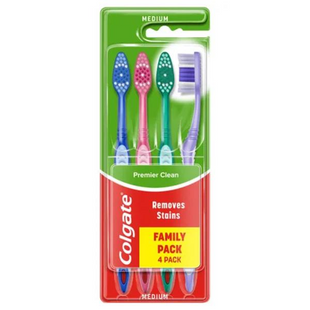 Зубная щетка Colgate Extra Clean средней жесткости 4 шт фото