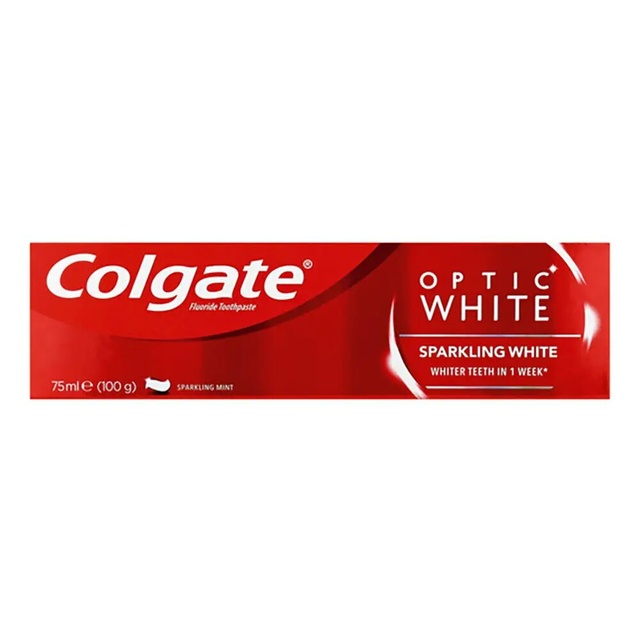 Зубна паста Colgate Optic White Sparkling White 75 мл фото