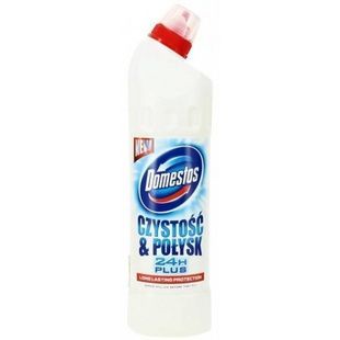Средство для чистки унитаза Domestos 24H Plus Czystość & Połysk, 750 мл фото