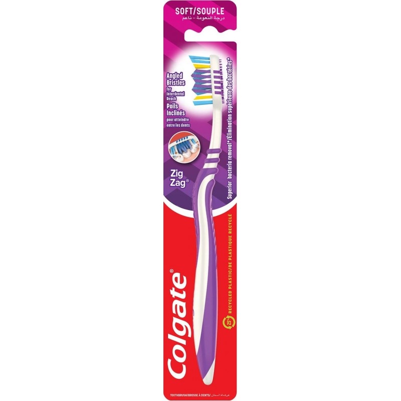 Зубна щітка Colgate Зигзаг Soft м’яка фото