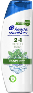 Шампунь против перхоти Head & Shoulders Menthol Fresh 2in1 540 мл фото