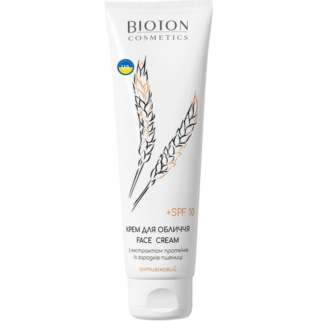 Крем для обличчя Bioton Cosmetics з олією зародків Пшениці 100 мл фото