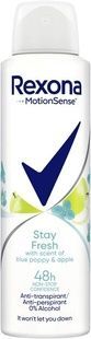 Антиперспирант-аэрозоль Rexona Голубой мак и яблоко, 150 мл фото