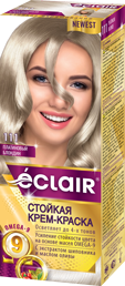 Крем-фарба для волосся ECLAIR Omega-9 №11.1 Платиновий блондин фото