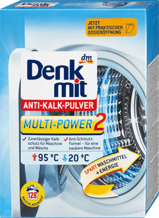 Антиизвестковый порошок для стиральной машины Denkmit Anti-Kalk-Pulver, 1,5 kg фото