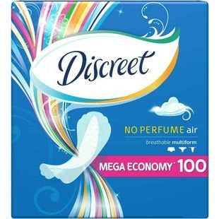 Ежедневные гигиенические прокладки Discreet Air, 100 шт фото