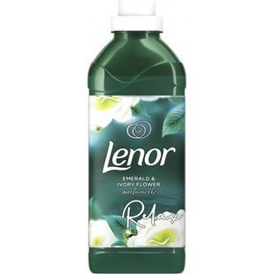 Кондиціонер для білизни Lenor Смарагд і квітка айворі 750 мл фото