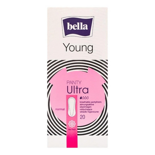 Прокладки щоденні  Bella Pink Panty Ultra Young 20 шт фото