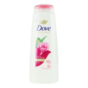 Шампунь Dove Ultra Care з алое та трояндовою водою 400 мл фото