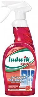 Средство для мытья стекол и плитки Ludwik Грейпфрут с уксусом 750 мл фото