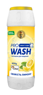 Засіб для чищення Pro Wash Лимон з ефектом соди, 400г фото